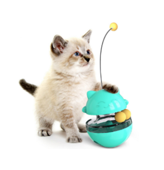 משחק ביצה היתולי לפתוח כישורי החתול כולל אחסון אוכל